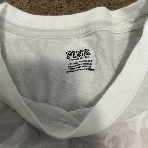 pink oversized t size small - Picture 2 of 2